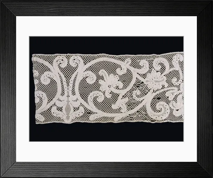 Framed Print : Fragment (Insertion), Italy, 1701 / 50. Creator: Unknown Framed Print : Fragment (Insertion), Italy, 1701 / 50. Creator: Unknown