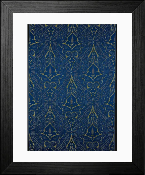 Framed Print : Panel, England, c. 1870. Creator: Warner, Sillet and Ramm Framed Print : Panel, England, c. 1870. Creator: Warner, Sillet and Ramm