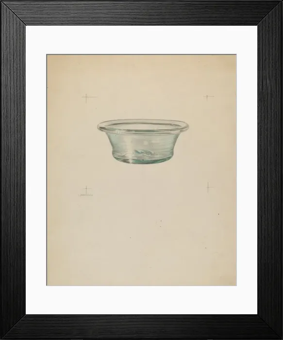 Framed Print : Sauce Dish, c. 1938. Creator: Isidore Steinberg Framed Print : Sauce Dish, c. 1938. Creator: Isidore Steinberg