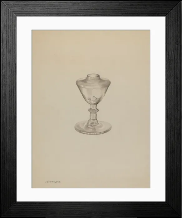 Framed Print : Lamp, c. 1938. Creator: Isidore Steinberg Framed Print : Lamp, c. 1938. Creator: Isidore Steinberg