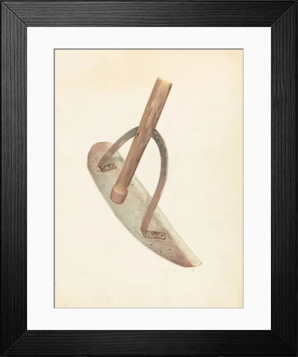 Framed Print : Amana Bakers Hoe, c. 1938. Creator: Arthur Stewart Framed Print : Amana Bakers Hoe, c. 1938. Creator: Arthur Stewart