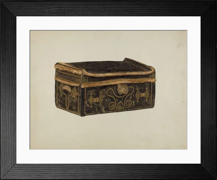 Framed Print : Trunk, c. 1939. Creator: Albert Pratt Framed Print : Trunk, c. 1939. Creator: Albert Pratt
