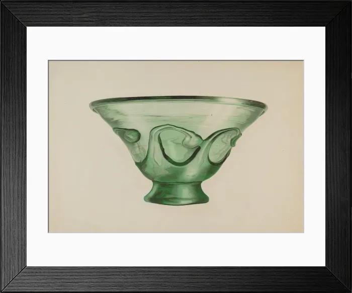 Framed Print : Bowl, c. 1939. Creator: Isidore Steinberg Framed Print : Bowl, c. 1939. Creator: Isidore Steinberg