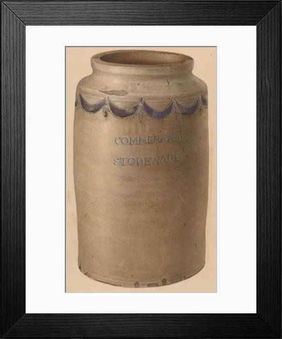 Framed Print : Jar, c. 1940. Creator: Isadore Goldberg Framed Print : Jar, c. 1940. Creator: Isadore Goldberg