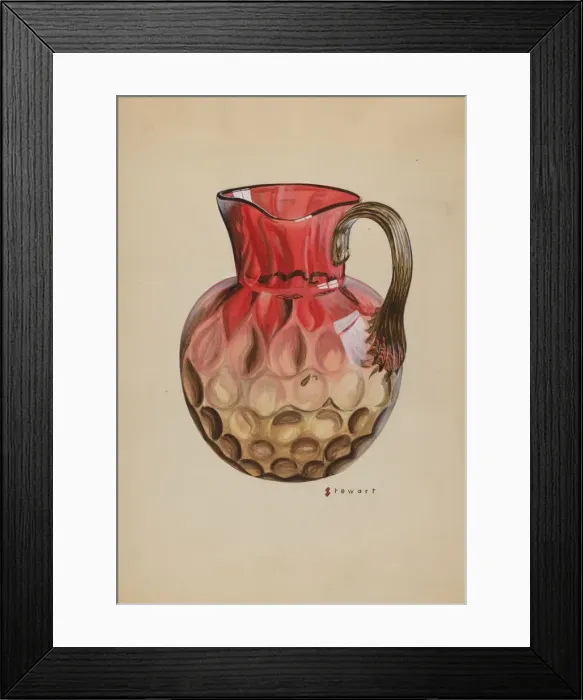 Framed Print : Pitcher, c. 1937. Creator: Robert Stewart Framed Print : Pitcher, c. 1937. Creator: Robert Stewart