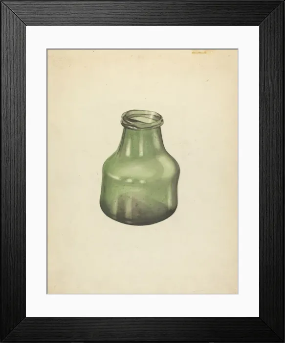 Framed Print : Jar, c. 1940. Creator: Isidore Steinberg Framed Print : Jar, c. 1940. Creator: Isidore Steinberg