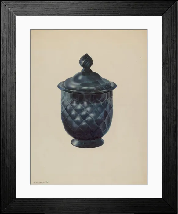 Framed Print : Sugar Bowl, c. 1940. Creator: Isidore Steinberg Framed Print : Sugar Bowl, c. 1940. Creator: Isidore Steinberg
