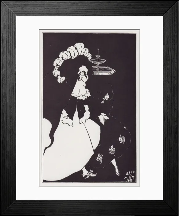 Framed Print : Messalina, 1895. Creator: Aubrey Beardsley Framed Print : Messalina, 1895. Creator: Aubrey Beardsley