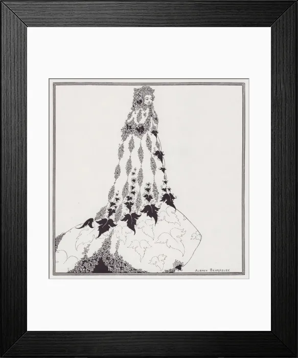 Framed Print : A Suggested Reform in Ballet Costume, 1895. Creator: Aubrey Beardsley Framed Print : A Suggested Reform in Ballet Costume, 1895. Creator: Aubrey Beardsley