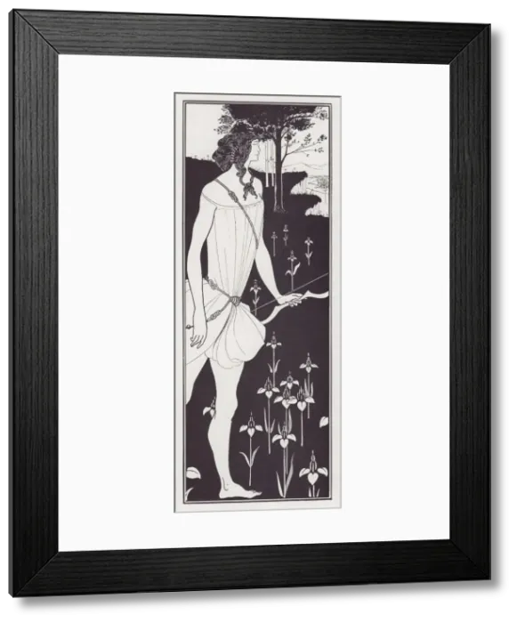 Framed Print : Atalanta I, 1895. Creator: Aubrey Beardsley Framed Print : Atalanta I, 1895. Creator: Aubrey Beardsley
