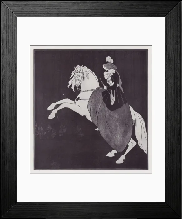 Framed Print : Chopin Ballade III, Op. 47, 1895. Creator: Aubrey Beardsley Framed Print : Chopin Ballade III, Op. 47, 1895. Creator: Aubrey Beardsley