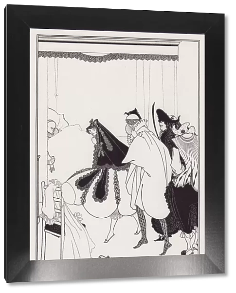 The Death of Pierrot, from The Savoy No. 6, 1896. Creator: Aubrey Beardsley
