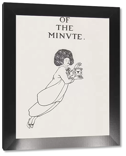 Cover Design to The Pierrot of the Minute, 1897. Creator: Aubrey Beardsley