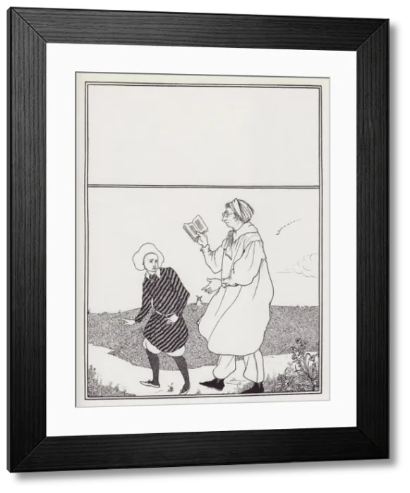Framed Print : Cover Design for The Savoy No. 7, 1896. Creator: Aubrey Beardsley Framed Print : Cover Design for The Savoy No. 7, 1896. Creator: Aubrey Beardsley