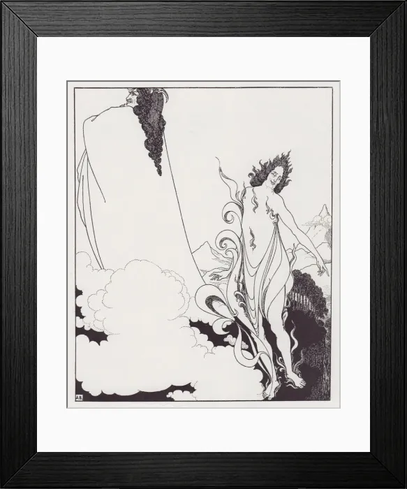 Framed Print : The Fourth Tableau of Das Rheingold, from The Savoy No. 6, 1896 Framed Print : The Fourth Tableau of Das Rheingold, from The Savoy No. 6, 1896