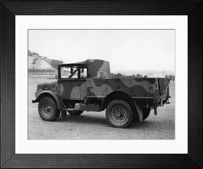Framed Print : 1942 Bedford MWD war model. Creator: Unknown