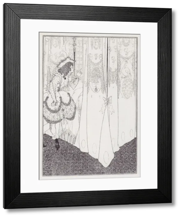 Framed Print : The Dream, 1895. Creator: Aubrey Beardsley Framed Print : The Dream, 1895. Creator: Aubrey Beardsley