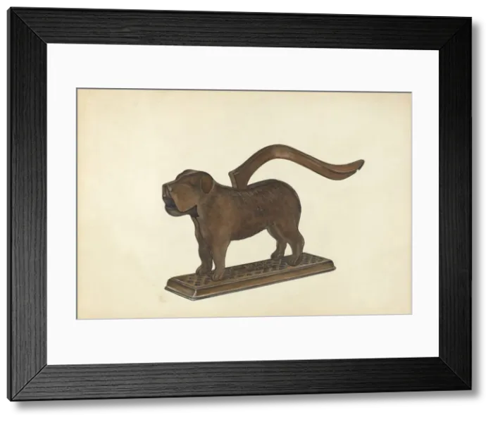 Framed Print : Nutcracker - Dog, 1935 / 1942. Creator: Gerald Transpota Framed Print : Nutcracker - Dog, 1935 / 1942. Creator: Gerald Transpota