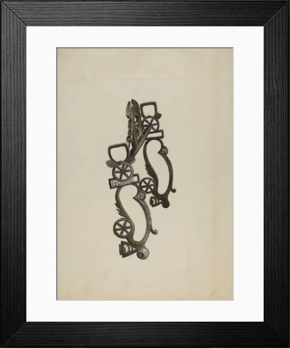 Framed Print : Spanish Bit, c. 1937. Creator: Gerald Transpota Framed Print : Spanish Bit, c. 1937. Creator: Gerald Transpota