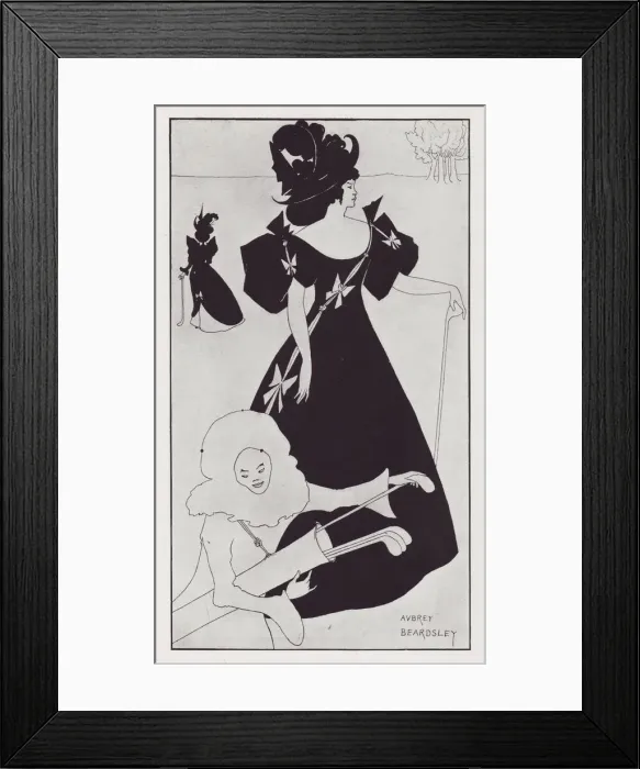 Framed Print : Design for the Opening Meeting Invitation Card of the Princes Ladies Golf Club, Mitcham Framed Print : Design for the Opening Meeting Invitation Card of the Princes Ladies Golf Club, Mitcham