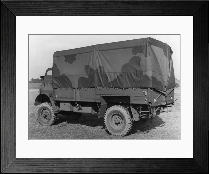 Framed Print : 1940 Bedford QLC war model. Creator: Unknown Framed Print : 1940 Bedford QLC war model. Creator: Unknown