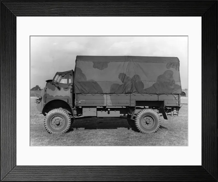 Framed Print : 1940 Bedford QLC war model. Creator: Unknown Framed Print : 1940 Bedford QLC war model. Creator: Unknown