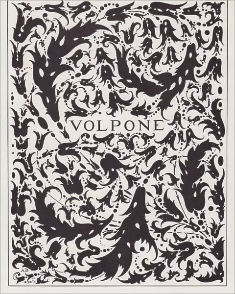 Cover Design to Volpone by Ben Jonson, 1898. Creator: Aubrey Beardsley