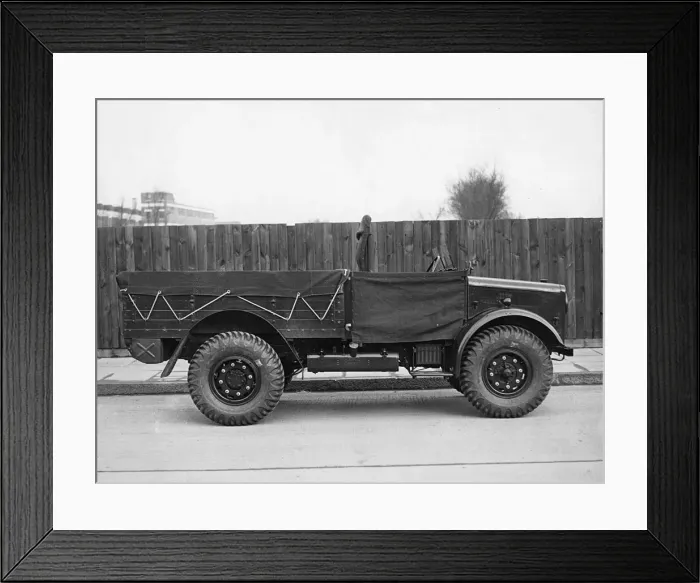 Framed Print : 1940 Bedford MWD experimental truck. Creator: Unknown Framed Print : 1940 Bedford MWD experimental truck. Creator: Unknown