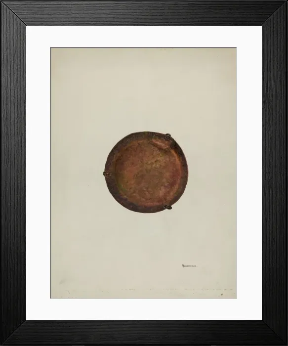 Framed Print : Tray, c. 1940. Creator: Gerald Transpota Framed Print : Tray, c. 1940. Creator: Gerald Transpota