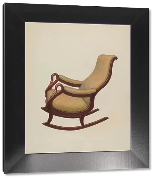 Rocking Chair, c. 1938. Creator: John R. Towers