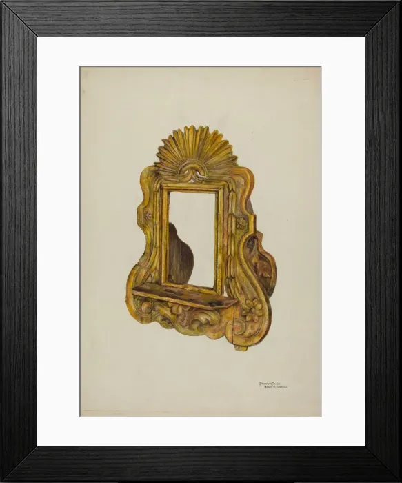 Framed Print : Stand for Missal, c. 1939. Creator: Gerald Transpota Framed Print : Stand for Missal, c. 1939. Creator: Gerald Transpota