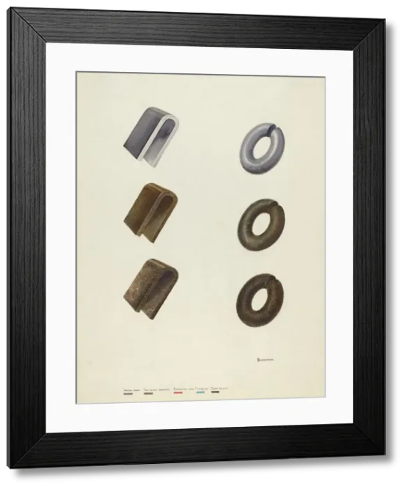 Framed Print : Color Notes on Iron, 1935 / 1942. Creator: Gerald Transpota Framed Print : Color Notes on Iron, 1935 / 1942. Creator: Gerald Transpota