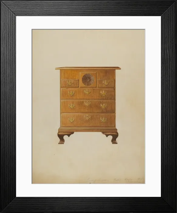 Framed Print : Lowboy, 1937. Creator: Henry Tomaszewski Framed Print : Lowboy, 1937. Creator: Henry Tomaszewski