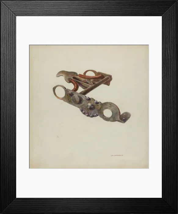 Framed Print : Bit, 1935 / 1942. Creator: Gerald Transpota Framed Print : Bit, 1935 / 1942. Creator: Gerald Transpota