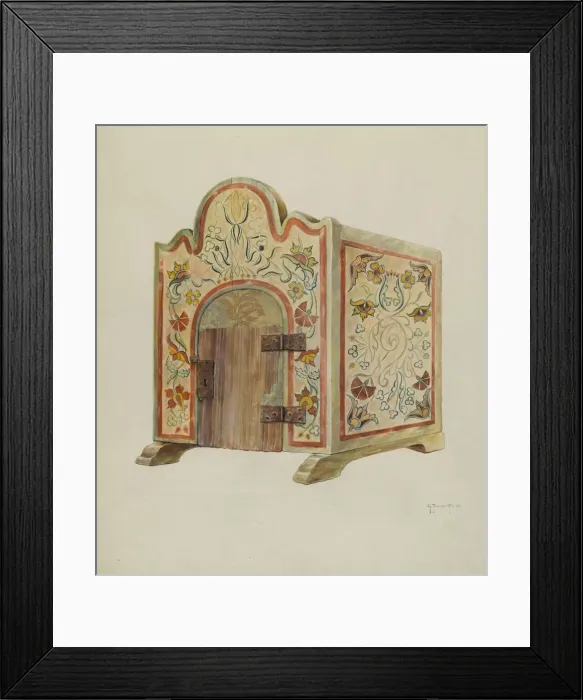 Framed Print : Altar Tabernacle, c. 1940. Creator: Gerald Transpota Framed Print : Altar Tabernacle, c. 1940. Creator: Gerald Transpota