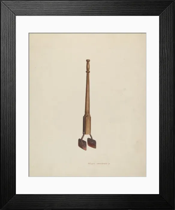 Framed Print : Chopper, c. 1939. Creator: John R. Towers Framed Print : Chopper, c. 1939. Creator: John R. Towers