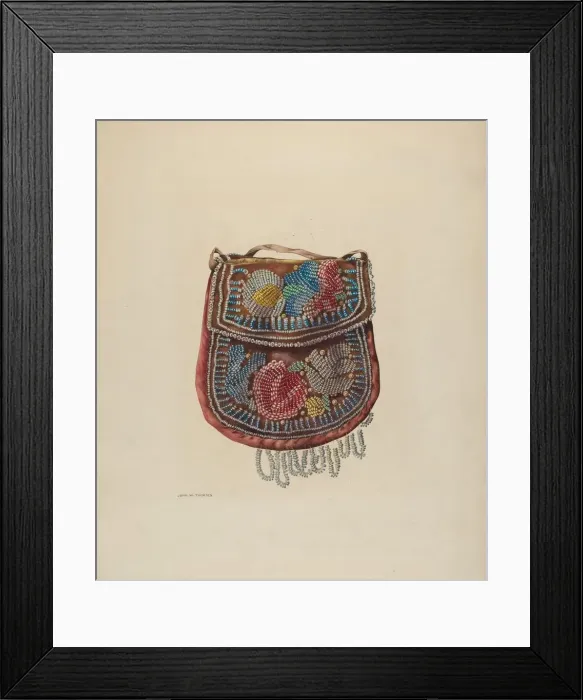 Framed Print : Bag, c. 1941. Creator: John Thorsen Framed Print : Bag, c. 1941. Creator: John Thorsen