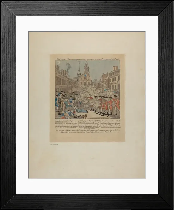 Framed Print : Paul Revere Print, 1940. Creator: Archie Thompson Framed Print : Paul Revere Print, 1940. Creator: Archie Thompson