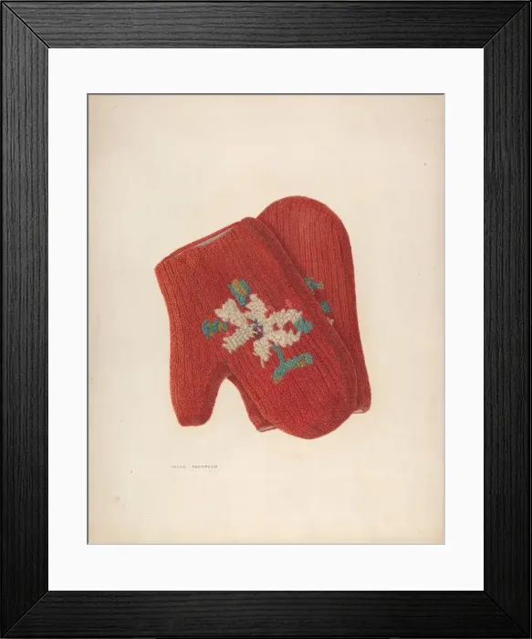 Framed Print : Mittens, 1935 / 1942. Creator: Archie Thompson Framed Print : Mittens, 1935 / 1942. Creator: Archie Thompson