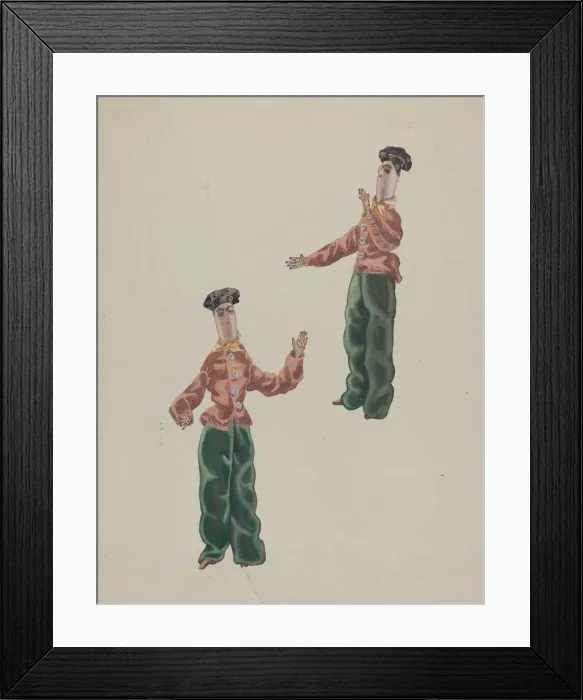 Framed Print : Rag Doll, c. 1937. Creator: Verna Tallman Framed Print : Rag Doll, c. 1937. Creator: Verna Tallman