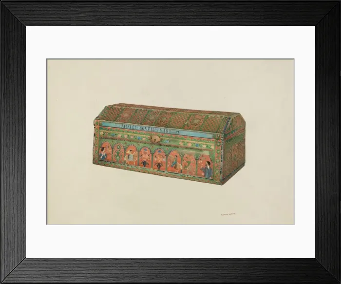 Framed Print : Chest, 1935 / 1942. Creator: Robert W. R. Taylor Framed Print : Chest, 1935 / 1942. Creator: Robert W. R. Taylor