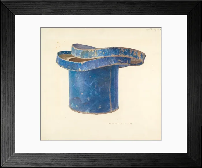 Framed Print : Bandbox, c. 1939. Creator: John Swientochowski Framed Print : Bandbox, c. 1939. Creator: John Swientochowski