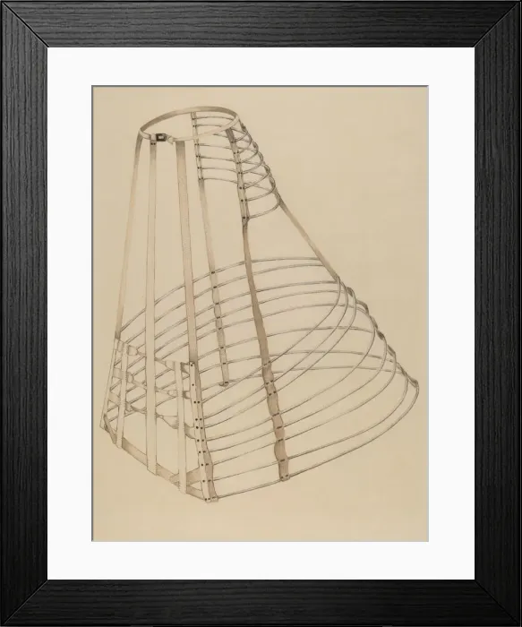 Framed Print : Hoop, 1935 / 1942. Creator: Mae Szilvasy Framed Print : Hoop, 1935 / 1942. Creator: Mae Szilvasy