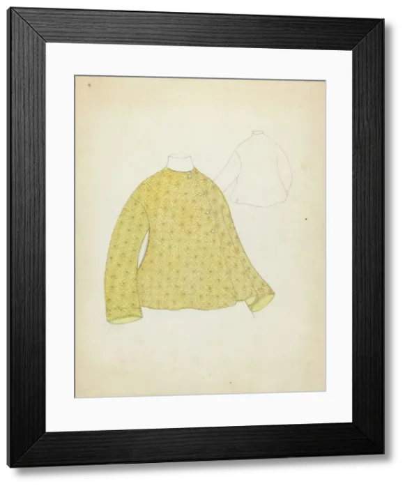 Framed Print : Jacket, c. 1940. Creator: Mae Szilvasy Framed Print : Jacket, c. 1940. Creator: Mae Szilvasy