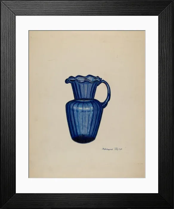 Framed Print : Creamer, c. 1940. Creator: Richard Taylor Framed Print : Creamer, c. 1940. Creator: Richard Taylor