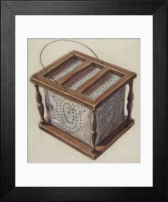 Framed Print : Foot Warmer, c. 1936. Creator: Richard Taylor Framed Print : Foot Warmer, c. 1936. Creator: Richard Taylor