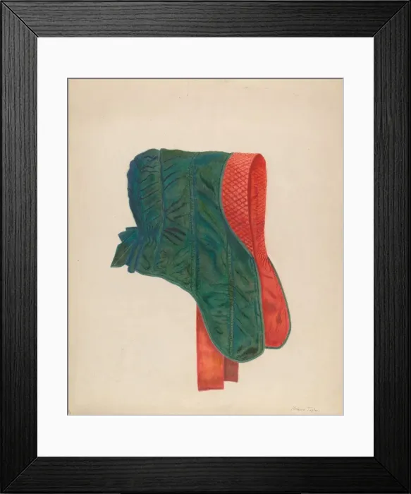 Framed Print : Opera Hood, c. 1937. Creator: Richard Taylor Framed Print : Opera Hood, c. 1937. Creator: Richard Taylor