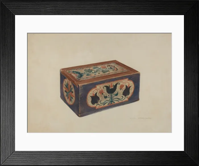 Framed Print : Candle Box, 1935 / 1942. Creator: Carl Strehlau Framed Print : Candle Box, 1935 / 1942. Creator: Carl Strehlau