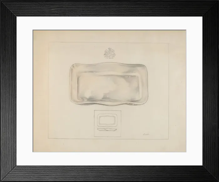 Framed Print : Server Dish, c. 1937. Creator: Joseph Sudek Framed Print : Server Dish, c. 1937. Creator: Joseph Sudek