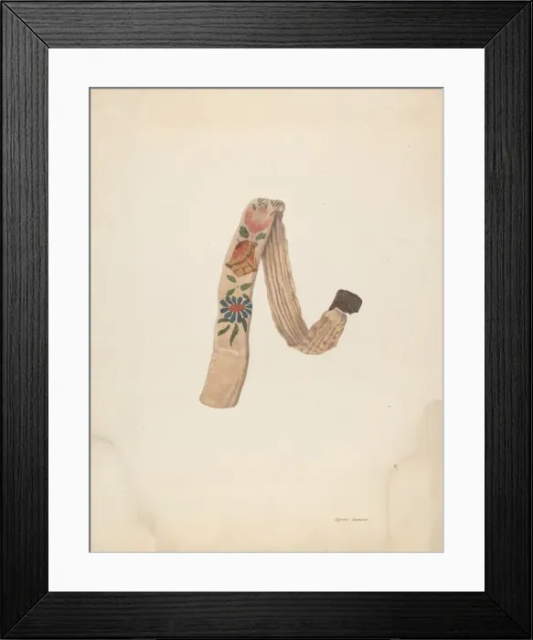 Framed Print : Wedding Garter, c. 1938. Creator: Syrena Swanson Framed Print : Wedding Garter, c. 1938. Creator: Syrena Swanson